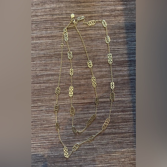 Stella and Dot Avalon Gold Long Necklace - Picture 1 of 3